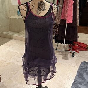 Krista Larson custom made wavy sheath slip